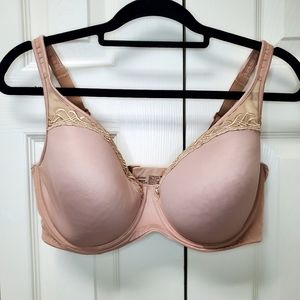 Soma Nude Breathe Beautifully Full Coverage Bra Size 38DDD